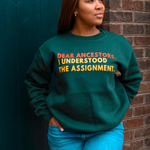 Load image into Gallery viewer, Understood the Assignment Crewneck
