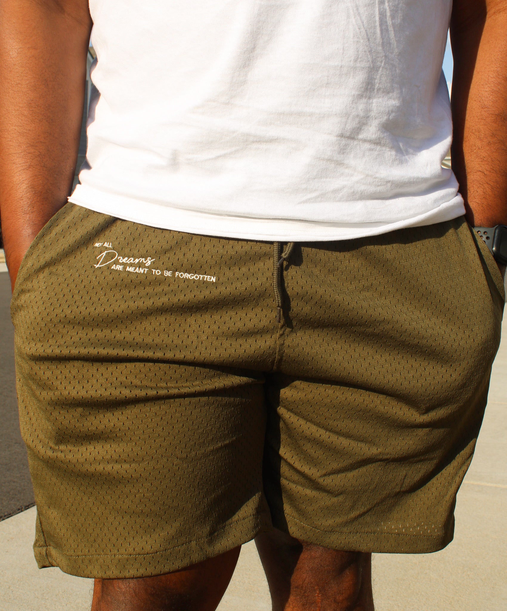 Not All Dreams Mesh Shorts
