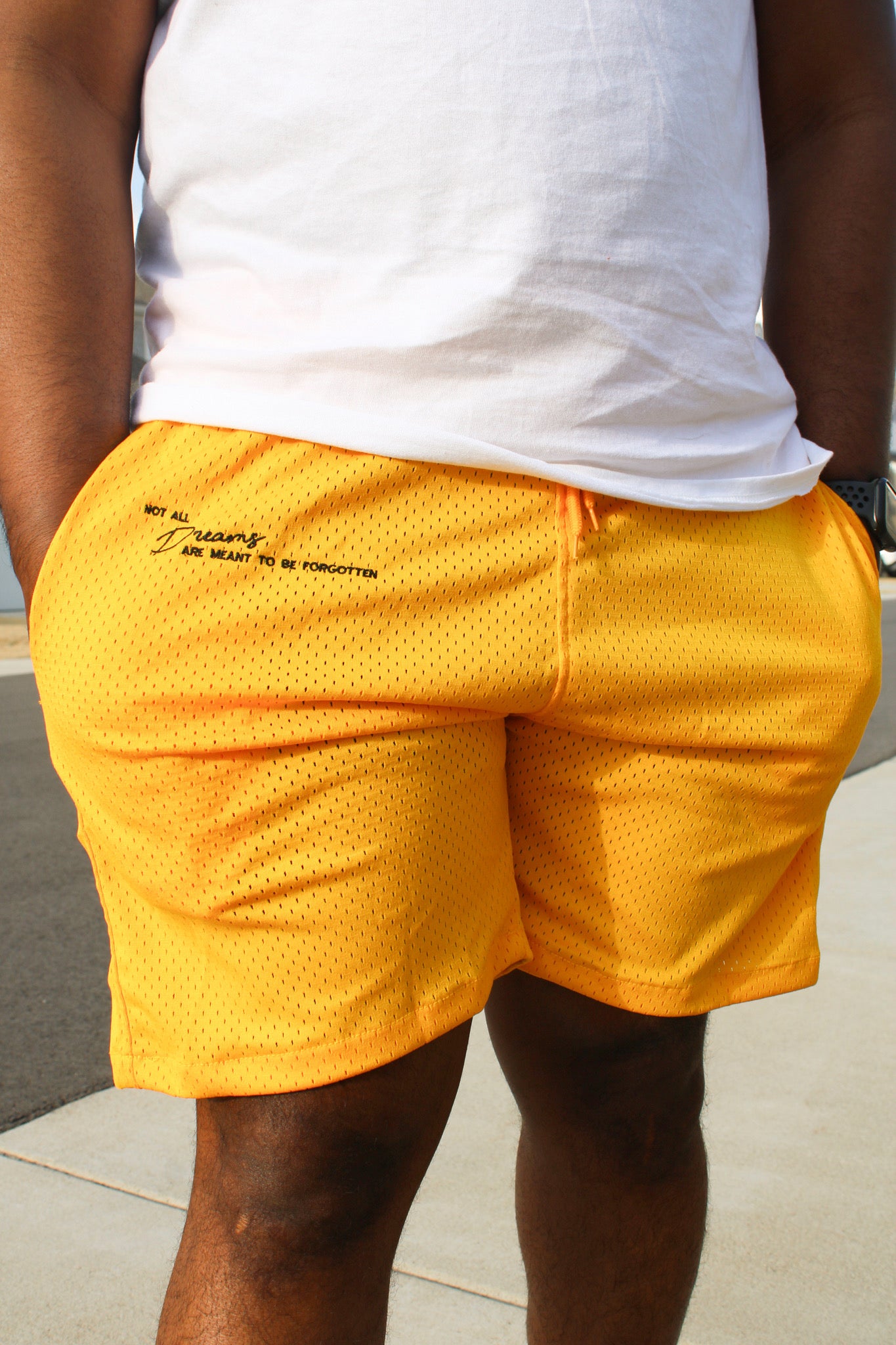 Not All Dreams Mesh Shorts
