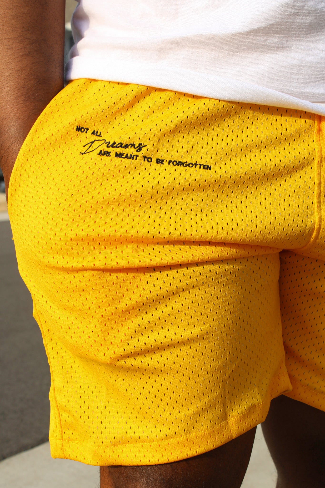 Not All Dreams Mesh Shorts