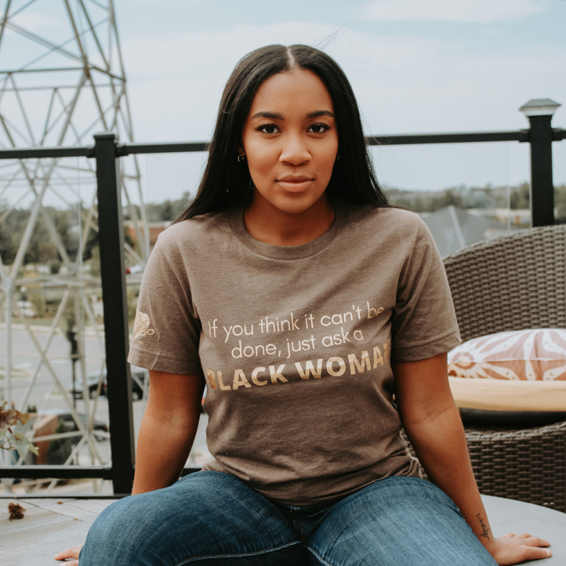 Just Ask A Black Woman Tee